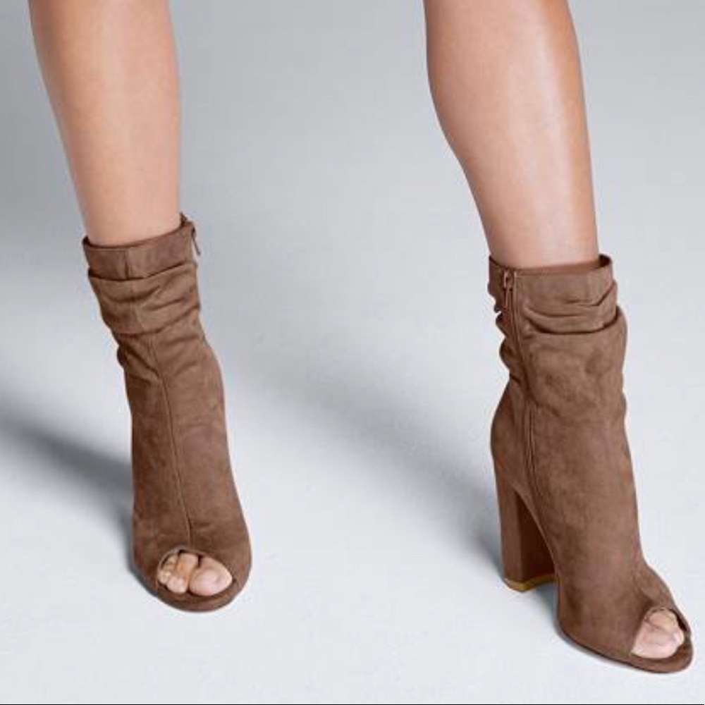 Peep Toe Booties Venus
